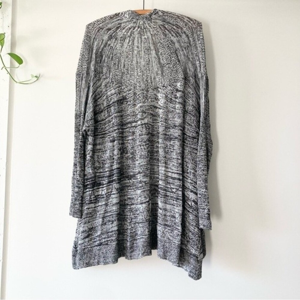 sparrow gray cardigan linen blend‎ size small casual work career wear comfy - Picture 4 of 5
